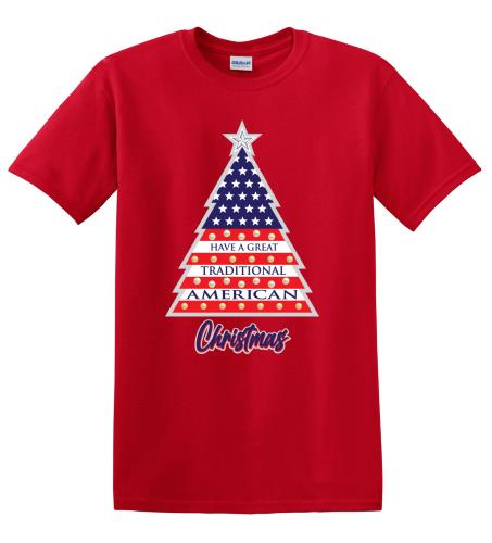 Epic Adult/Youth American Christmas Cotton Graphic T-Shirts. Free shipping.  Some exclusions apply.