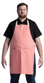 Uncommon Threads Avalanche Bib Apron CORAL PINK/ NATURAL WEBBING Primary