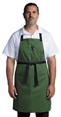 Uncommon Threads Surge Bib Apron SEA GREEN/ BLACK WEBBING Primary