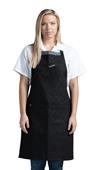 Uncommon Threads Surge Bib Apron BLACK CAT DENIM/ BLACK WEBBING Primary