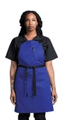 Uncommon Threads Surge Bib Apron DEEP ROYAL/ BLACK WEBBING Primary