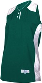 Women's Cool Mock Shoulder Panel Softball Jerseys