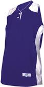 Women's Cool Mock Shoulder Panel Softball Jerseys