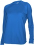 Women's Long Sleeve Loose Fit Performance Shirt ROYAL Primary