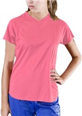 Womens Girls Bunt V-Neck Performance Softball Jersey