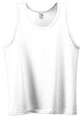 Adult/ Youth  Sleeveless Tank Top Basketball Jersey  WHITE Primary