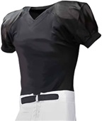 Adult Stretch Heavyweight Blitz Football Jerseys BLACK Primary