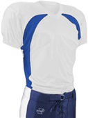 Adult Youth Bronco Football Jerseys WHITE/ROYAL Primary