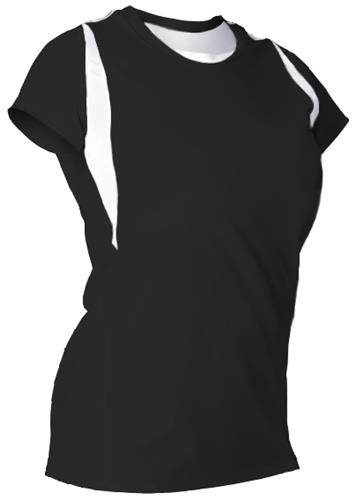 Monochrome Black Volleyball Jersey