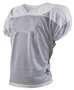Adult Belt Length Porthole Mesh Body Practice Football Jerseys (AXL -Royal), (A3XL -White) WHITE Primary