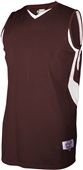 Adult Youth Weave Flatback Mesh Basketball Jerseys MAROON/WHITE Primary