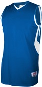 Adult Youth Weave Flatback Mesh Basketball Jerseys ROYAL/WHITE Primary