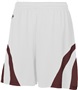 WHITE/MAROON