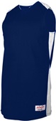 Adult /Youth Sleeveless Basketball Jerseys NAVY/WHITE Primary