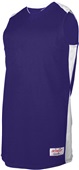 Adult /Youth Sleeveless Basketball Jerseys PURPLE/WHITE Primary