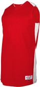 Adult /Youth Sleeveless Basketball Jerseys SCARLET/WHITE Primary