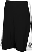 Adult 9" Flatback Mesh Diamond Basketball Shorts No Pockets