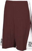 Adult 9" Flatback Mesh Diamond Basketball Shorts No Pockets