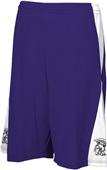 Adult 9" Flatback Mesh Diamond Basketball Shorts (No Pockets)