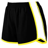 Augusta Girls' Pulse Team Shorts Graded Inseam No Pockets 1266