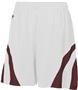 WHITE/MAROON