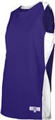 Women's 2-Color Sleeveless Basketball Jerseys PURPLE/WHITE Primary
