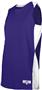 Women's 2-Color Sleeveless Basketball Jerseys PURPLE/WHITE Primary