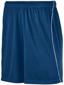Augusta Adult 6" Youth 5" Wicking Athletic Short with Piping No Pockets