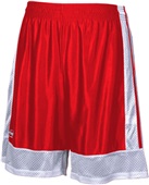 Adult 7" Reversible 2-Way Combo Dazzle Eyelet Mesh Basketball Shorts