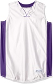Women's Pro Dazzle Basketball Jerseys WHITE/PURPLE Primary
