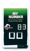 Unique Sports Soccer MY NUMBER Wristbands (Pair)