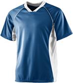 Augusta Sportswear Adult Youth Wicking Soccer Shirt NAVY/ WHITE Primary