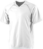 Augusta Sportswear Adult Youth Wicking Soccer Shirt WHITE/ WHITE Primary
