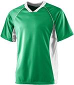 Augusta Sportswear Adult Youth Wicking Soccer Shirt KELLY GREEN/ WHITE Primary