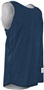 Adult Youth Eyelet Mesh Reversible Basketball Jerseys Outside: NAVY, Inside: WHITE Primary
