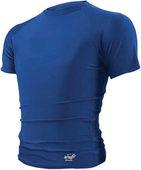 Mens Compression Short Sleeve Tight Fit Training Shirt. Printing is available for this item.