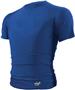 Mens Compression Short Sleeve Tight Fit Training Shirt ROYAL Primary
