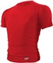 Mens Compression Short Sleeve Tight Fit Training Shirt SCARLET Primary
