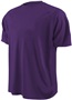 Mens Short Sleeve Loose Fit Performance Shirts NEW PURPLE Primary