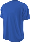 Mens Short Sleeve Loose Fit Performance Shirts ROYAL Primary