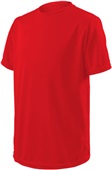 Youth (YS - Black, White, Navy) ,Loose Fit Performance T Shirt SCARLET Primary