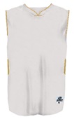 Womens Chevron Dazzle Drop Tail Basketball Jersey WHITE/VEGAS Primary
