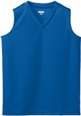 Ladies Wicking Mesh Sleeveless Athletic Jersey 525 ROYAL Primary
