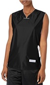 Womens Girls Chevron Athletic Cut Drop Tail Basketball Jerseys BLACK/WHITE Primary
