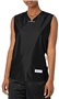 Womens Girls Chevron Athletic Cut Drop Tail Basketball Jerseys BLACK/WHITE Primary