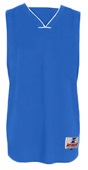 Men's Stretch Pebble Mesh Long Scoop Tail Basketball Jerseys ROYAL Primary