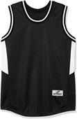 Youth Flatback Mesh Geometrical Side Panels Basketball Jerseys