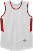 Youth Flatback Mesh Geometrical Side Panels Basketball Jerseys