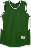 Women's Accented Side Panels Sleeveless Basketball Jersey DK GREEN/WHITE Primary