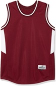 Women's Accented Side Panels Sleeveless Basketball Jersey CARDINAL/WHITE Primary